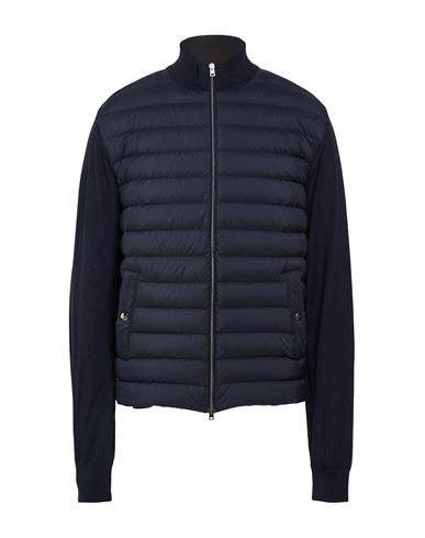 Man Puffer Midnight blue Size 38 Virgin Wool, Silk, Polyamide