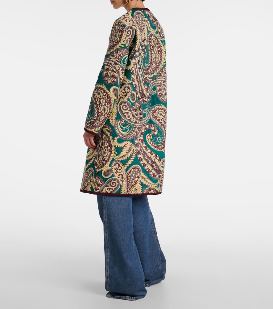 Jacquard coat