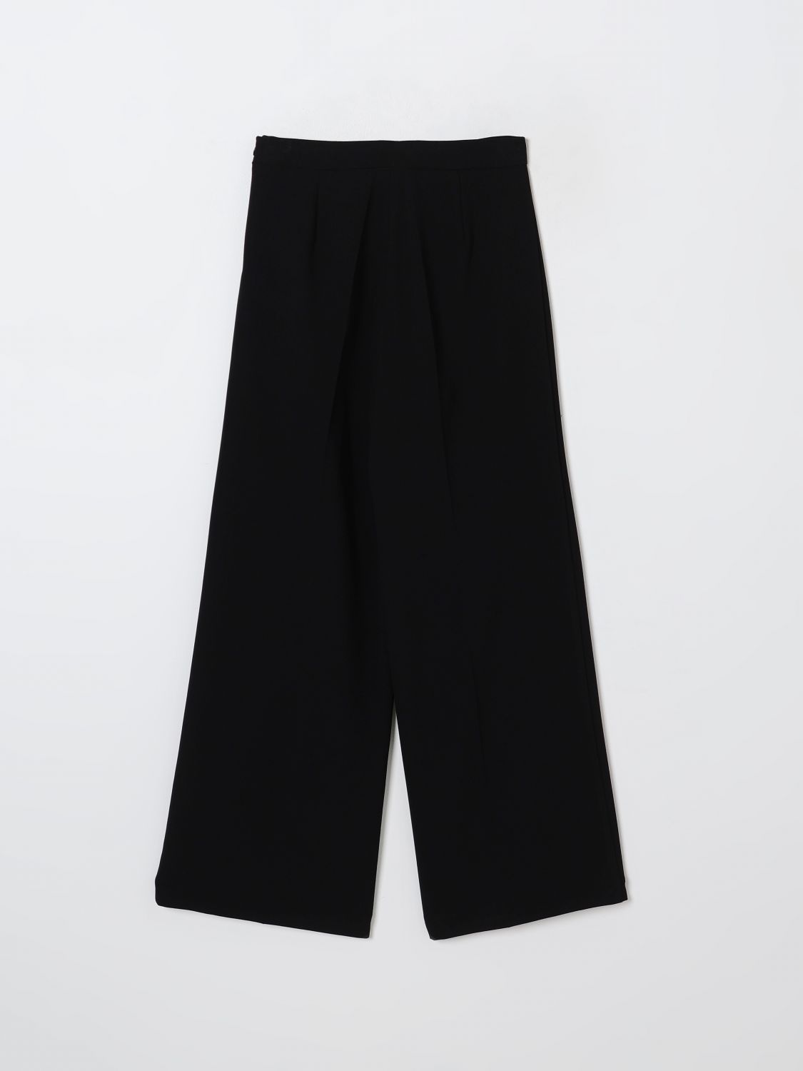 Pants ELISABETTA FRANCHI LA MIA BAMBINA Kids color Black
