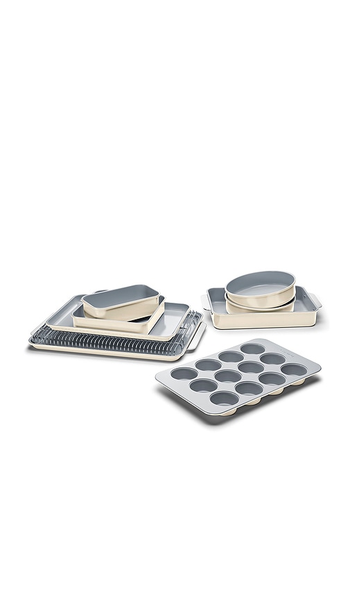 Caraway LOT DE MOULES À PÂTISSERIE NON-TOXIC CERAMIC NON-STICK MEGA BAKEWARE SET en Crea