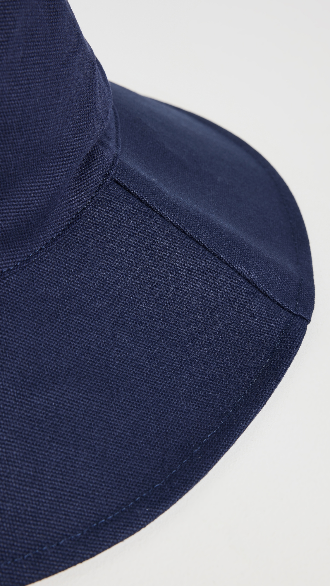 Cotton Canvas Sun Hat Navy