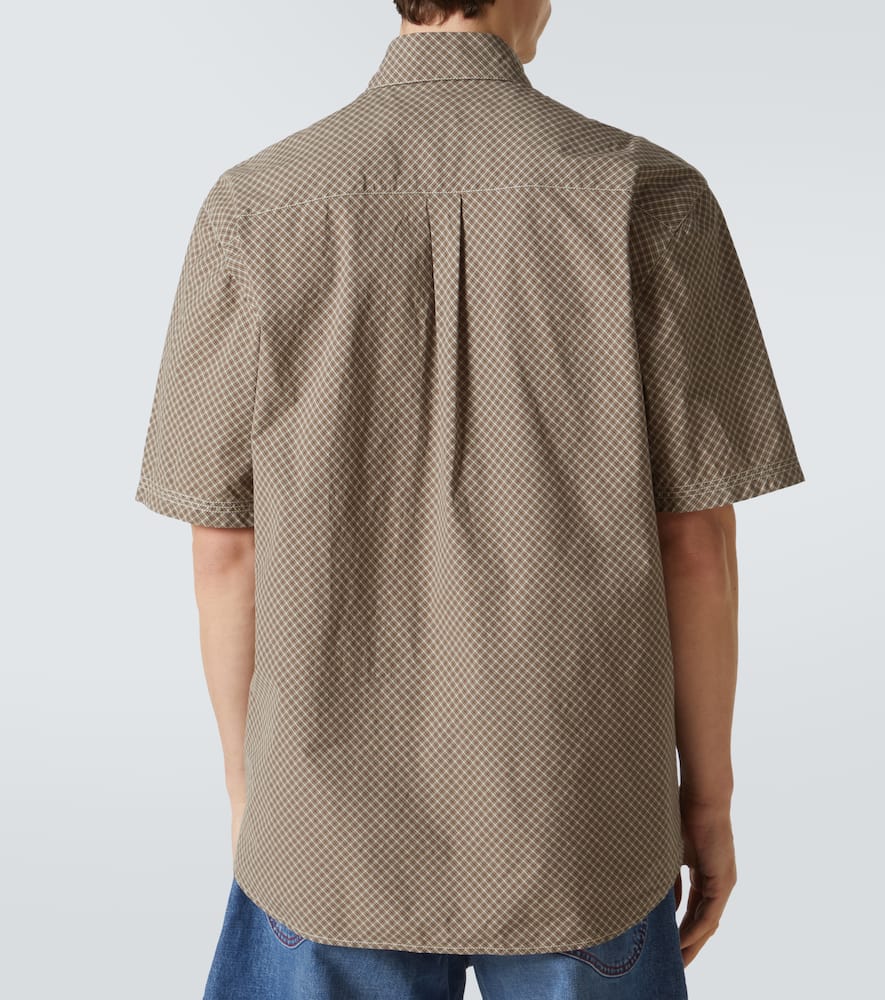 Checked cotton shirt