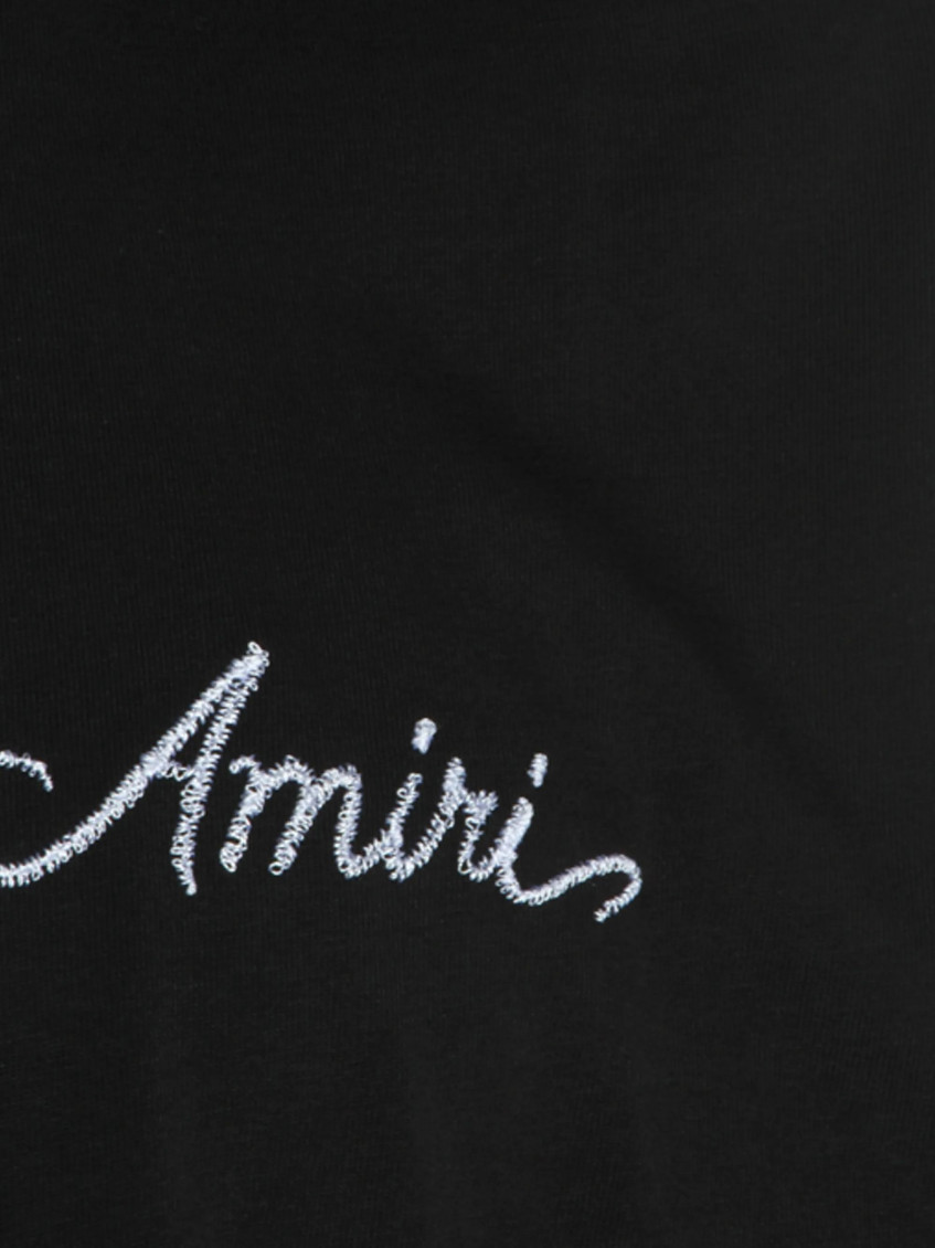 Logo-embroidered Bandana-print T-shirt