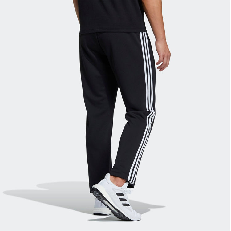 M Mh 3st Wu Pnt Side Stripe Logo Casual Sports Long Pants Black