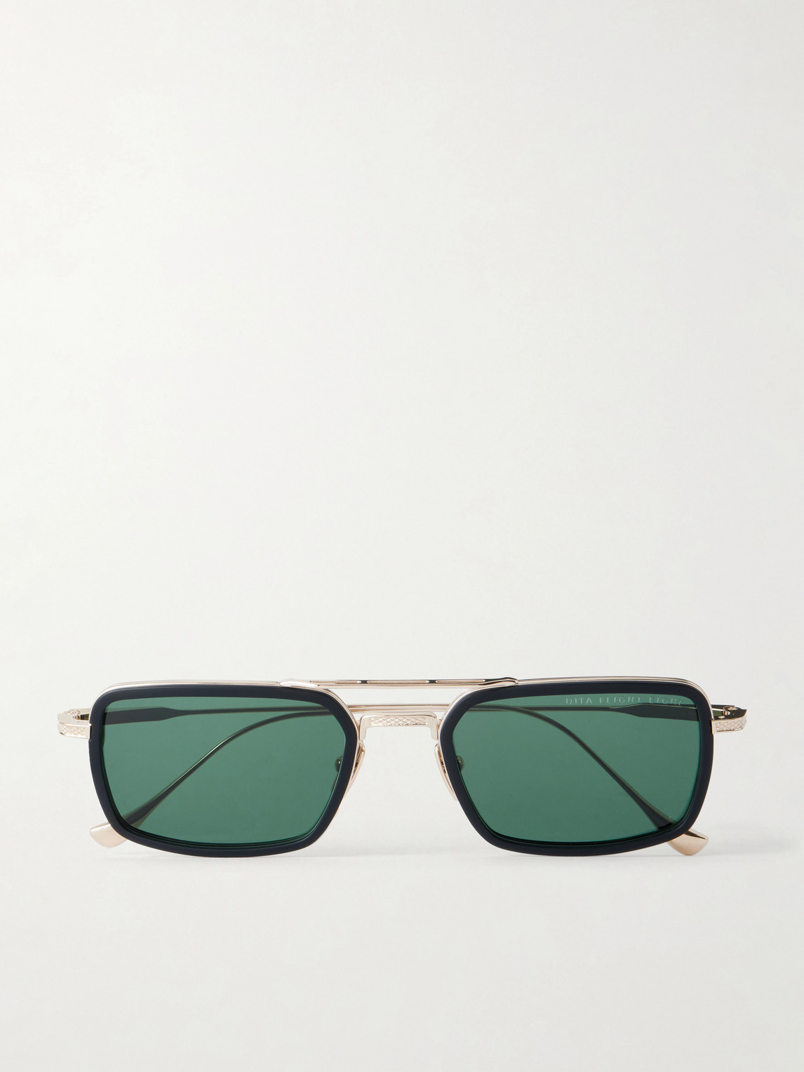 Flight.006 Aviator-Style Gold-Tone and Acetate Sunglasses