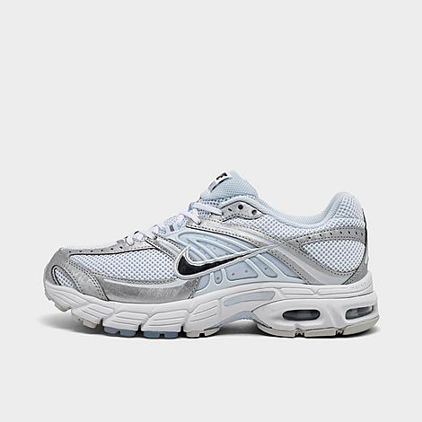 Women's Air Max Moto 2K Casual Shoes in White/Metallic Silver/Blue Tint