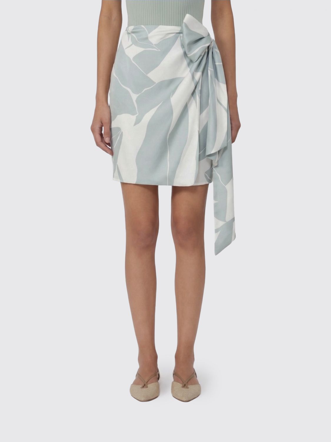 Skirt Woman color White