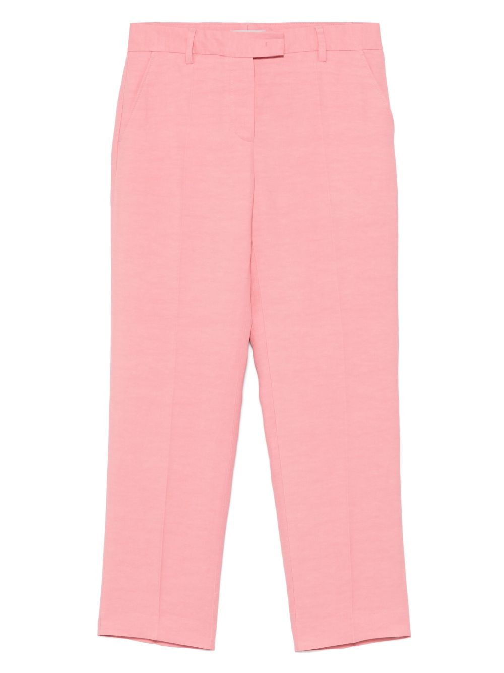 Alberto Biani slub-textured trousers - Pink