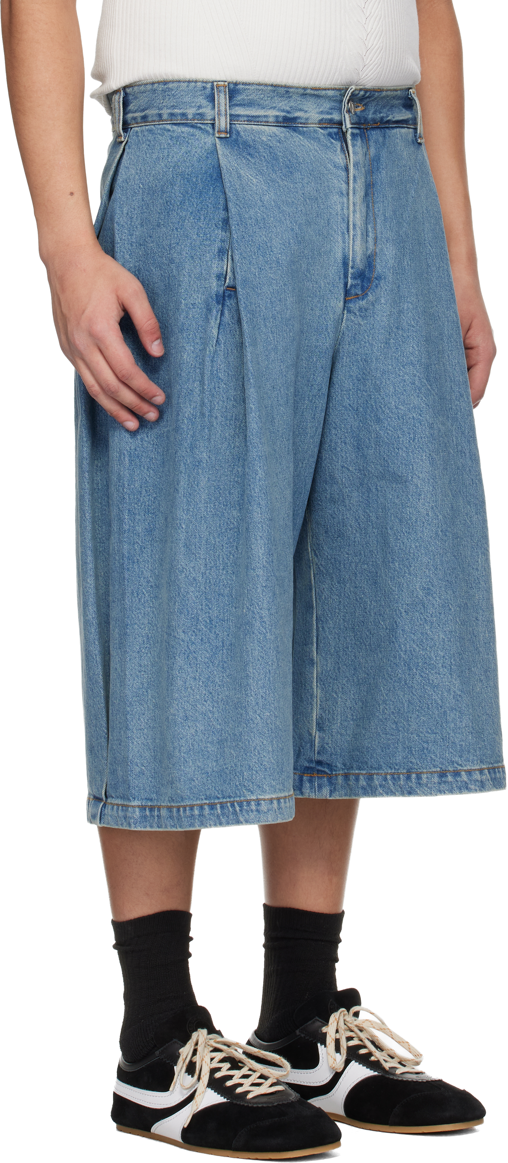 Blue Denim 410 Bermuda Shorts