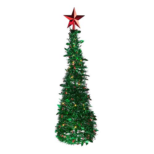 4' Illuminated Christmas Tree with Star Topper