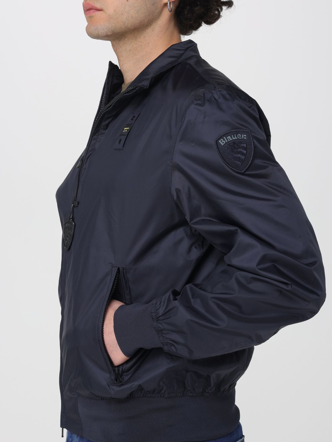 Jacket Men color Blue
