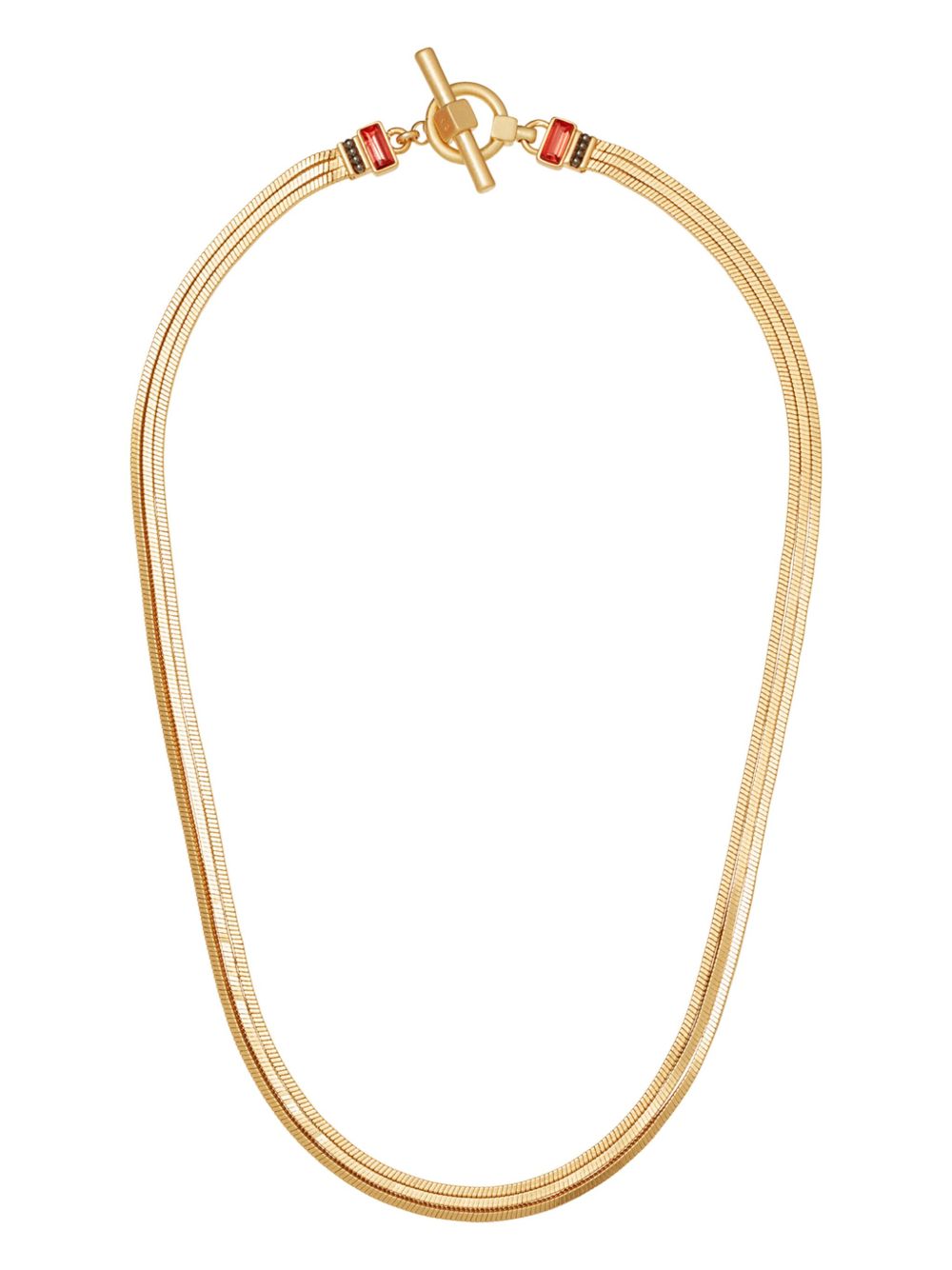 Slinky necklace - Gold