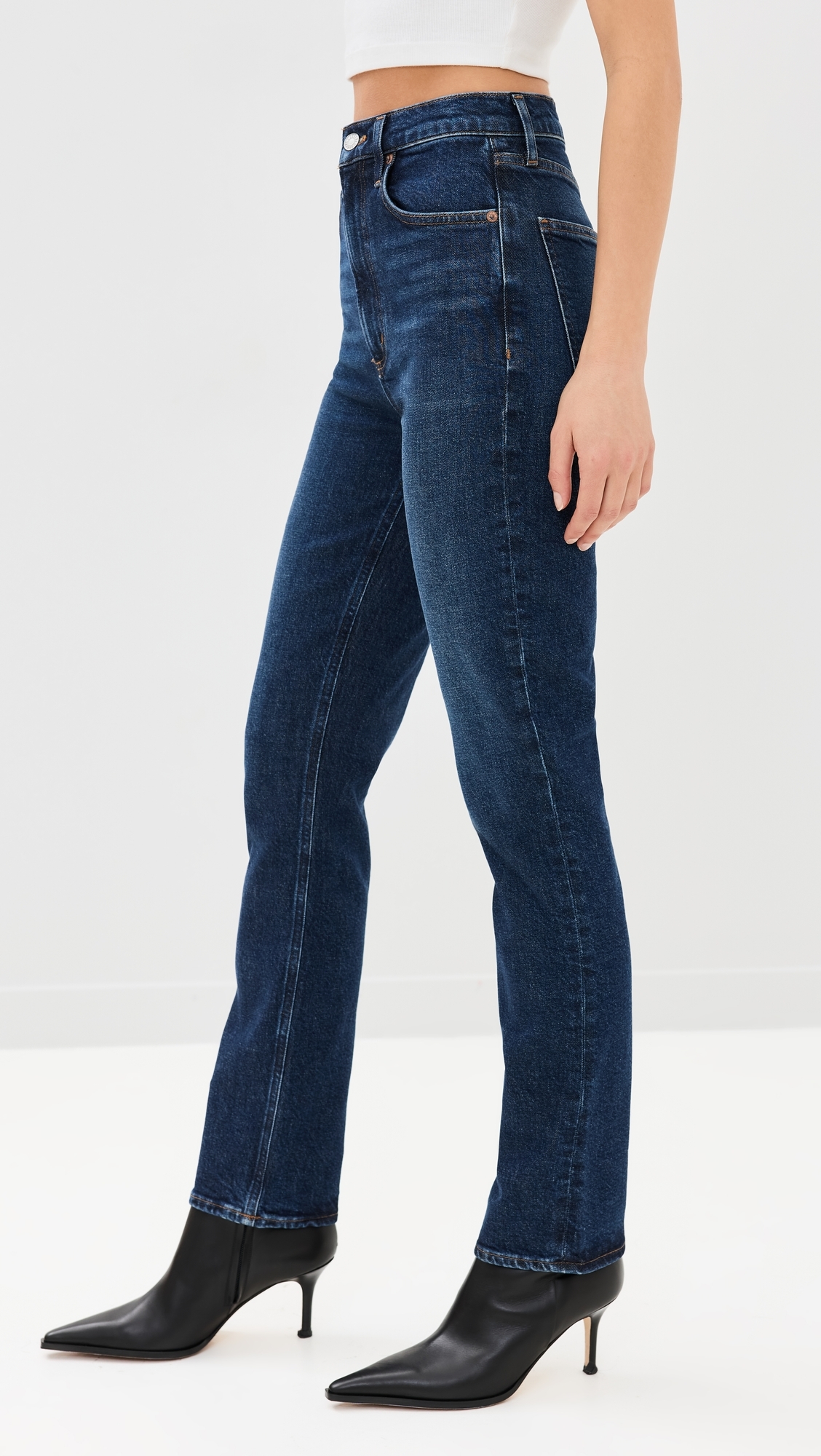 High Rise Stovepipe Jeans Contest