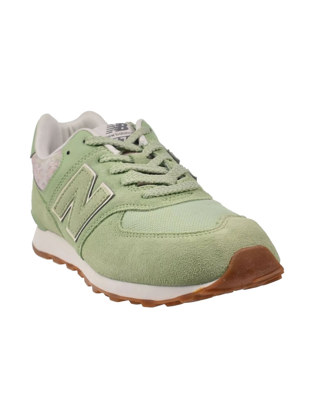 574 "Floral/Avocado Gum" sneakers - Green