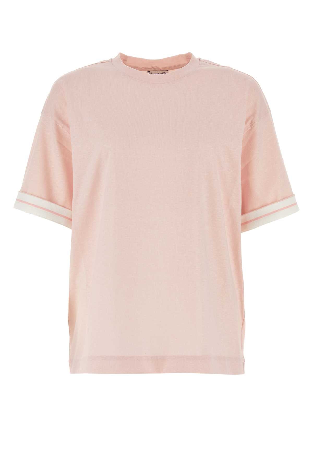 Cotton Oversize T-Shirt — Pink
