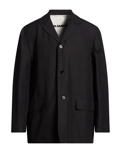 Man Blazer Black Size 42 Cotton