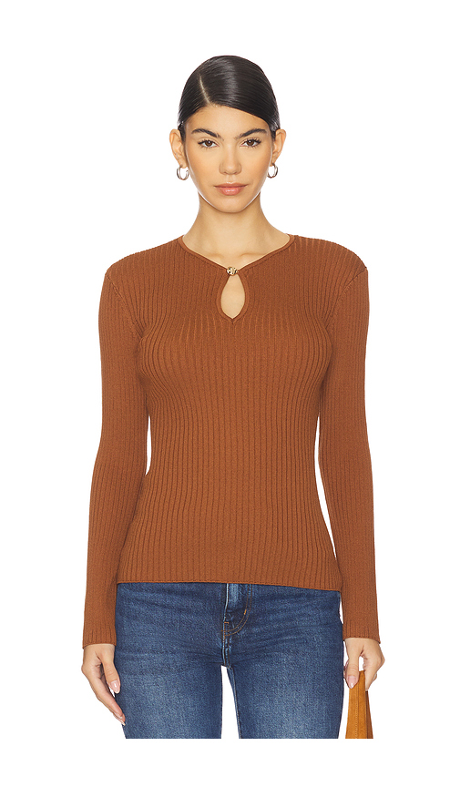 ASTR the Label Lynly Sweater in Nutmeg. XL also in L, M