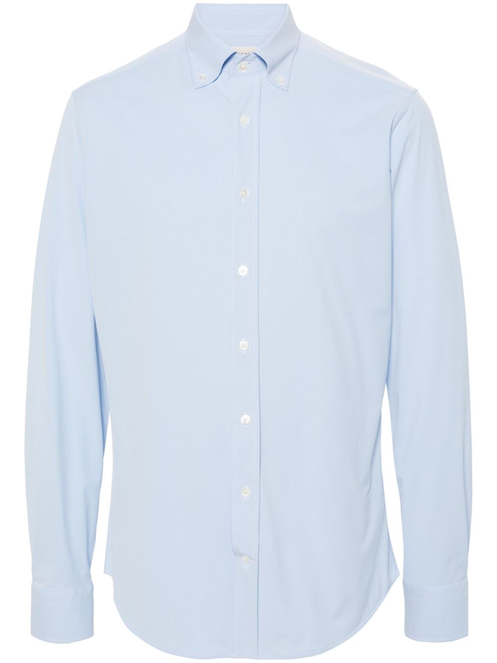 Long-sleeve stretch shirt - White