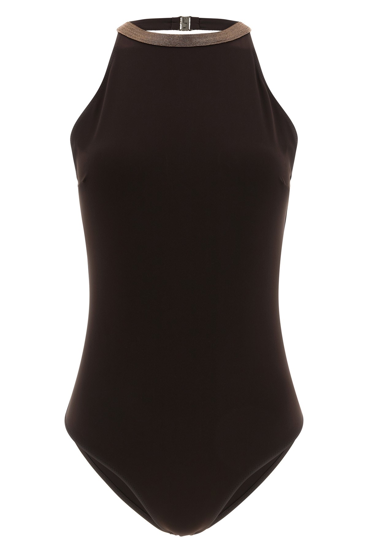 'Precious Collar' One-Piece Swimsuit