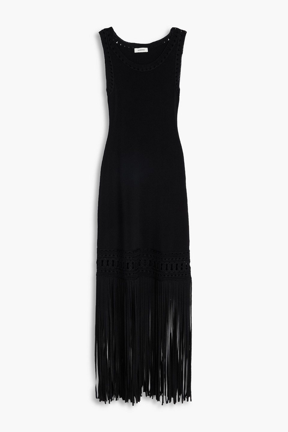 Addie one-sleeve ruffled stretch-crepe gown - Black - FR 42