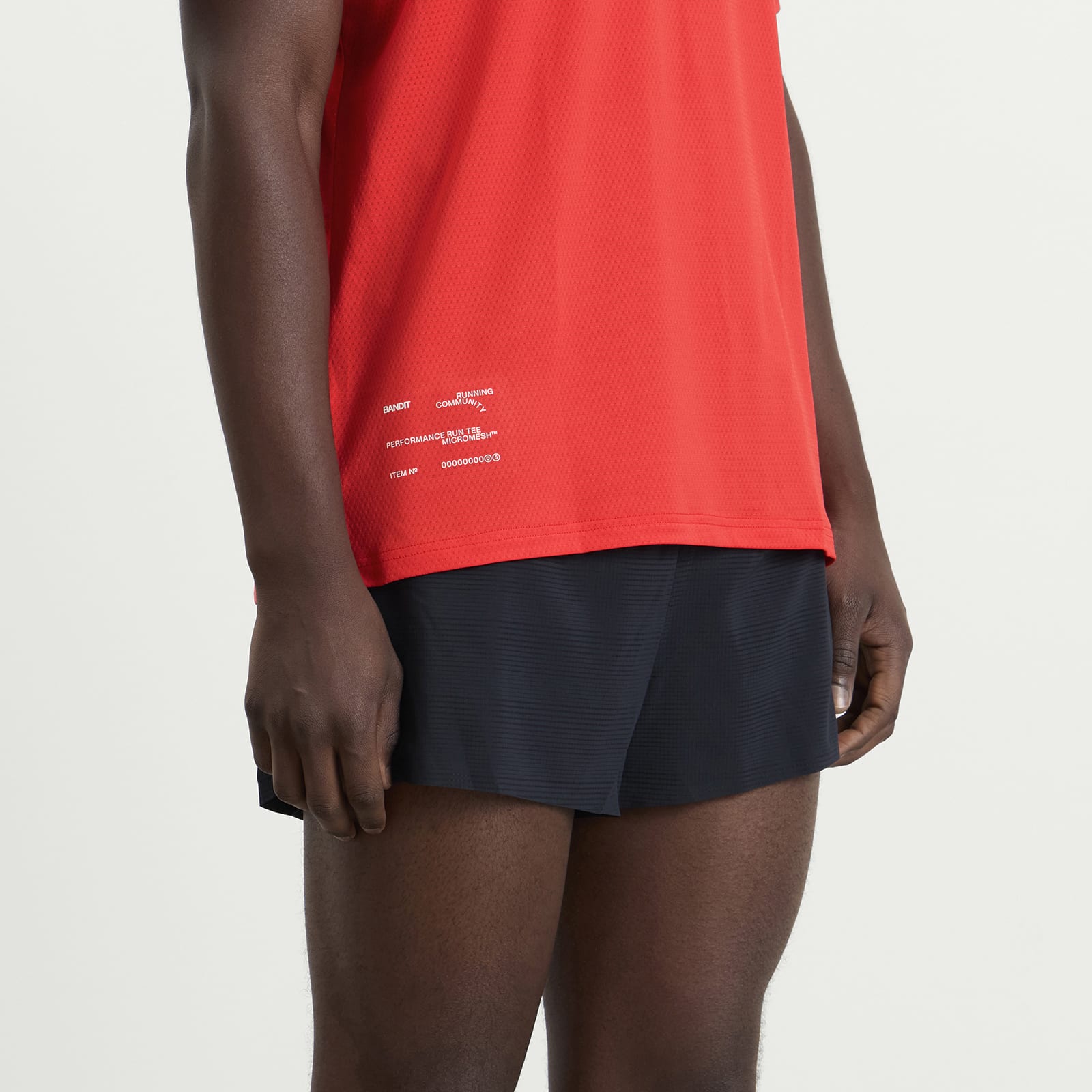 Men's MicroMesh Men's Performance T-Shirt in Poppy