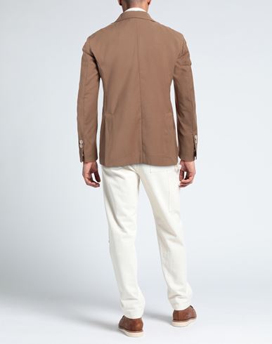 Man Blazer Beige Size 44 Polyester, Viscose, Elastane