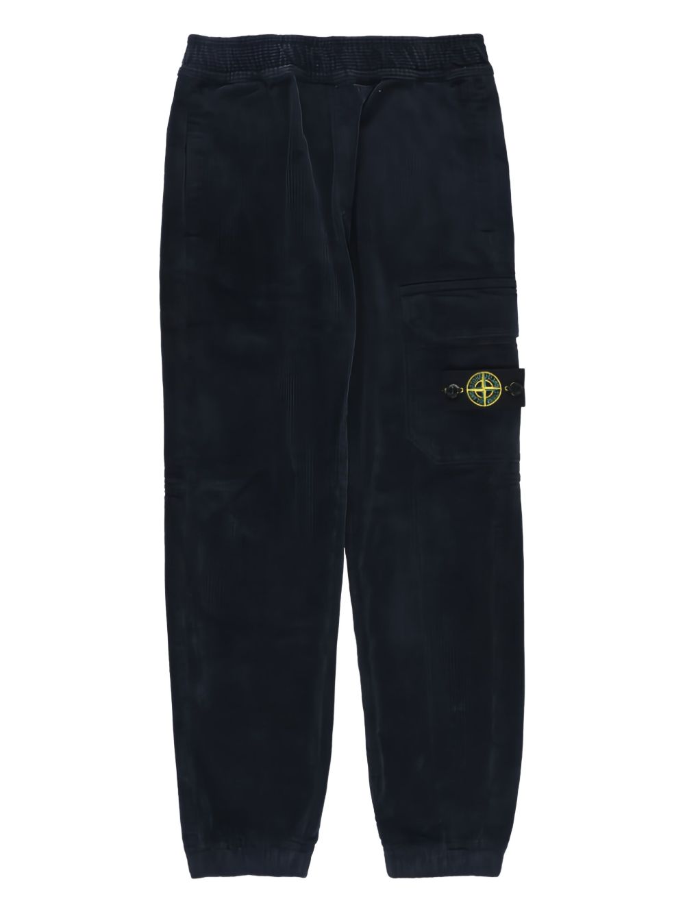 Stone Island Junior Compass-badge track pants - Blue