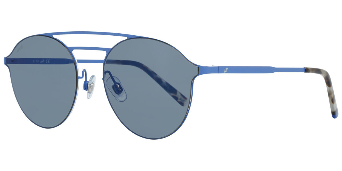 Web WE0249 91C Men's Sunglasses Blue Size 58