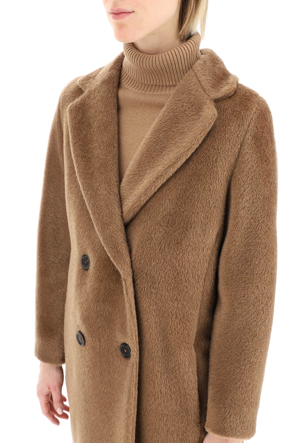 Roseto wool and alpaca coat