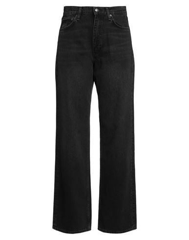 Woman Jeans Black Size 27 Cotton