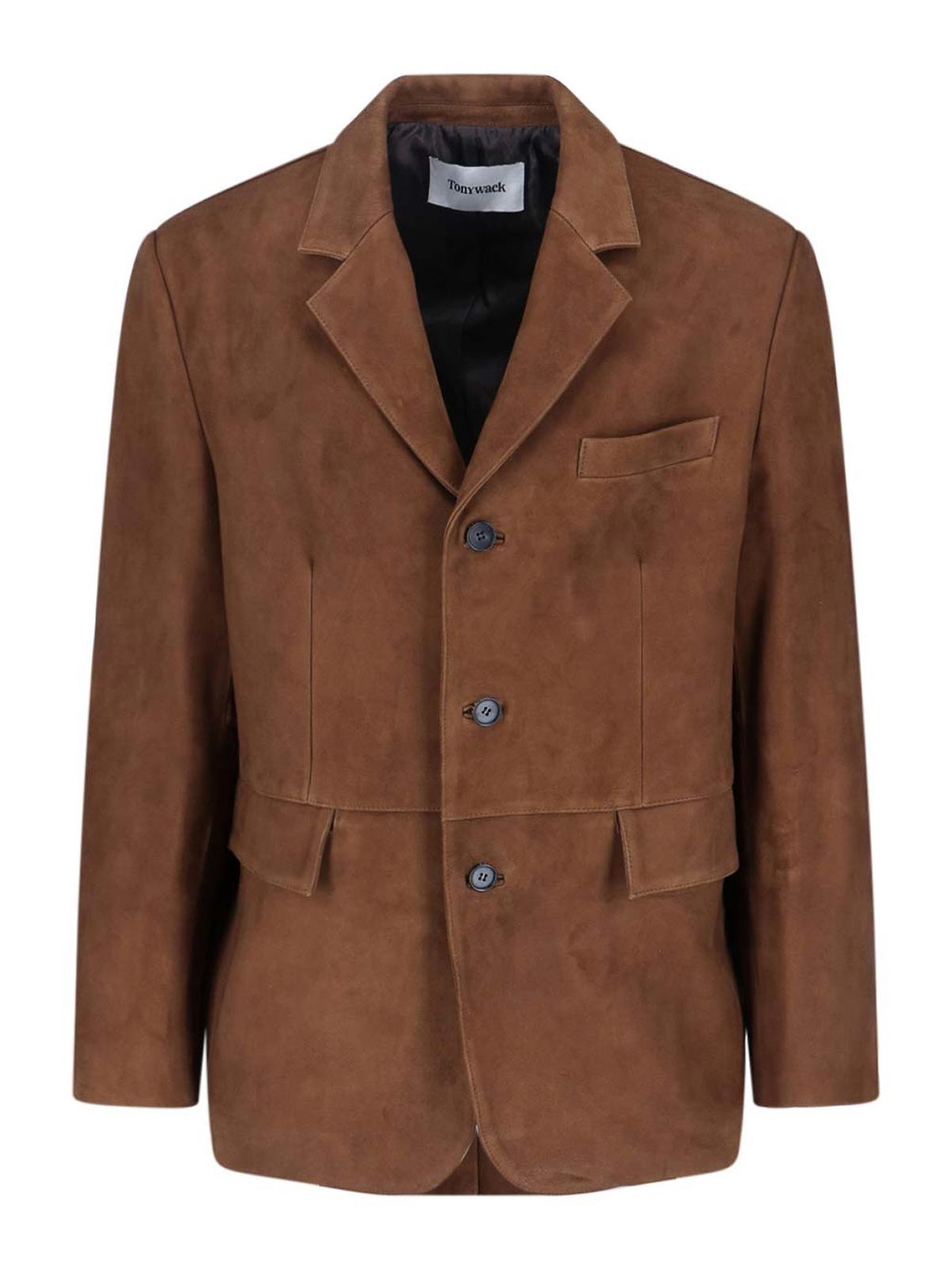 Blazer Monopetto In Suede