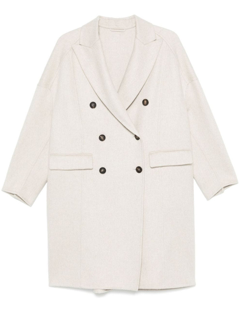 Cashmere coat - Neutrals