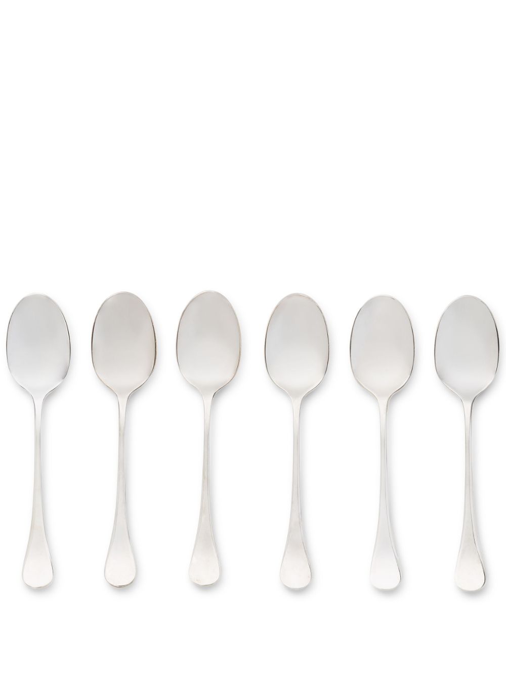 Steel teaspoons (set of six) - Silver