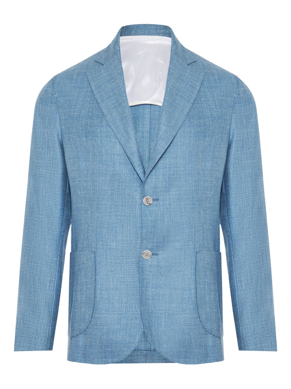 Single-breasted blazer - Blue