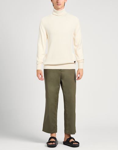 Man Turtleneck Ivory Size M Cashmere