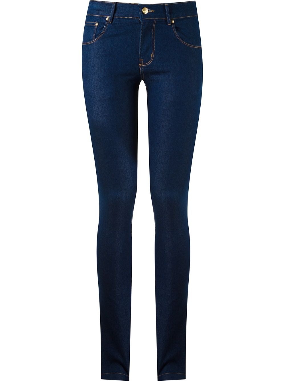 Five pocket skinny jeans - Blue