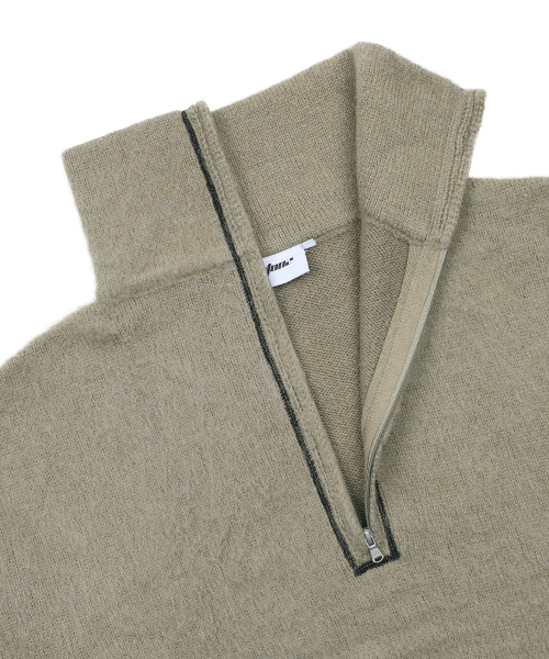 XTK176 Panel Half Zip Knit