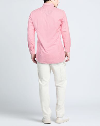 Man Shirt Pink Size 15 Cotton