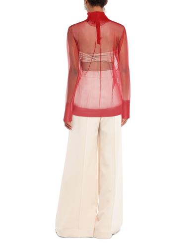 Woman Turtleneck Red