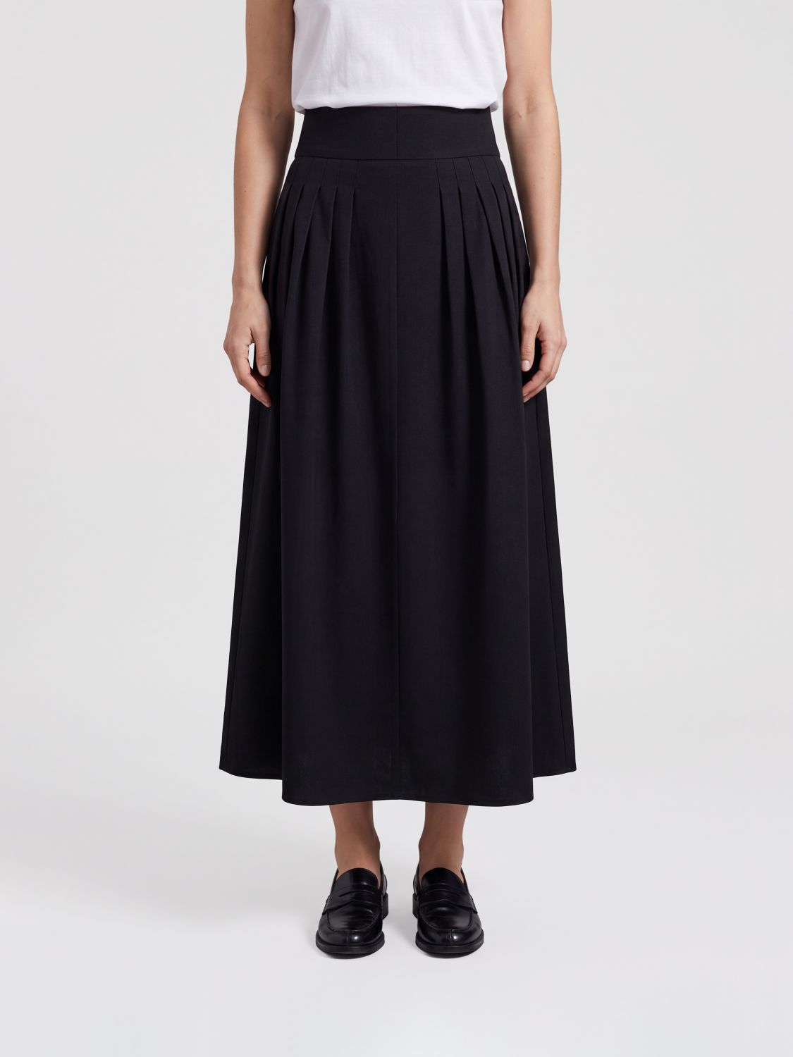 Skirt Woman color Ivory