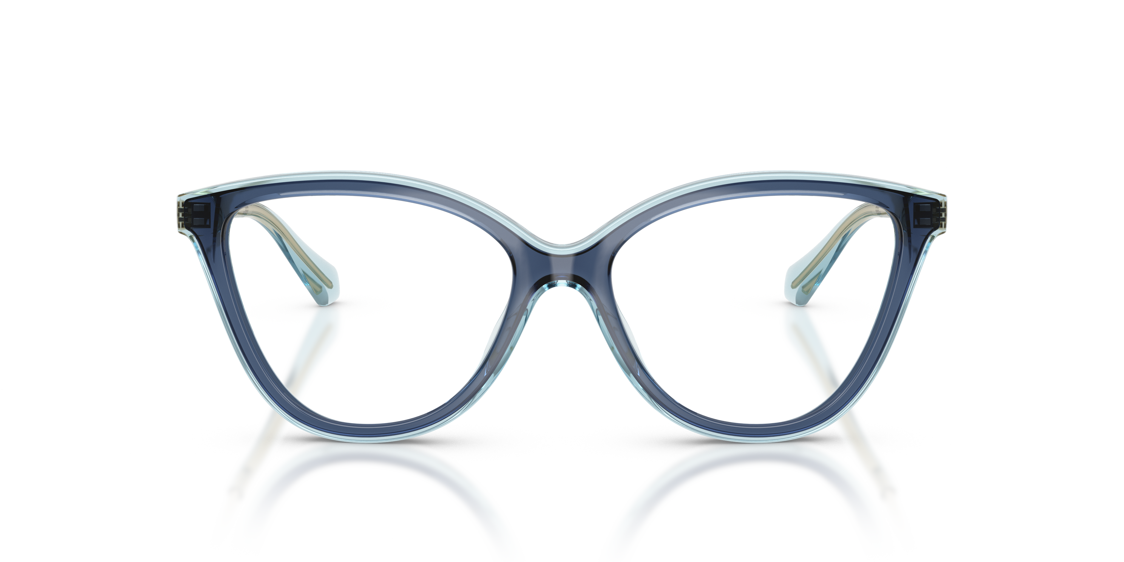 Michael Kors Mujer Michael Kors MK4190U COSTA BRAVA 4031 Monturas ópticas Inyectado Azul Transparente Cat Eye Norma