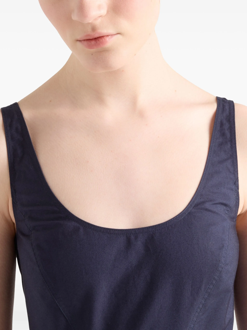 Navy Blue Mini Dress