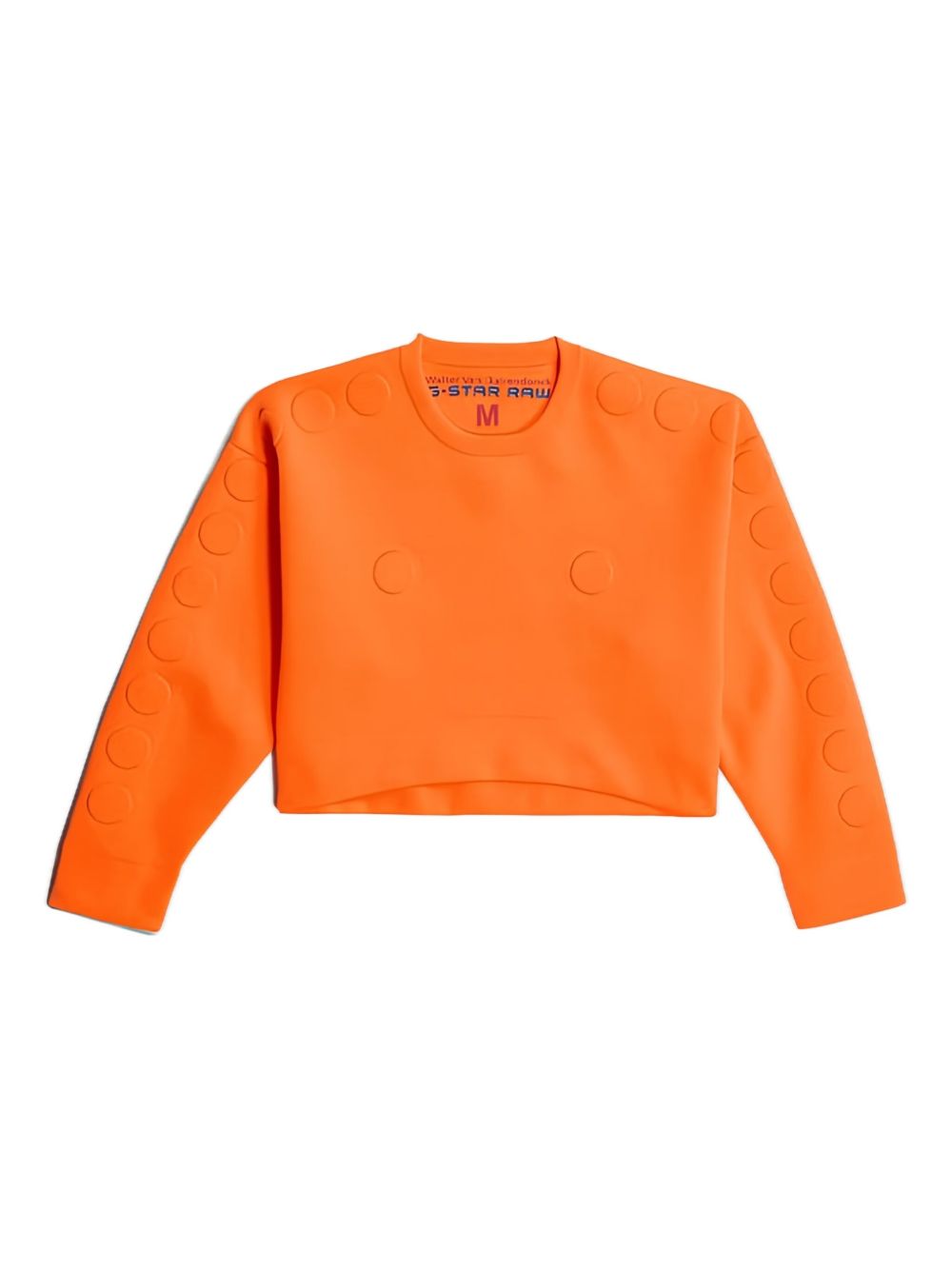 Walter Van Beirendonck x G-Star embossed sweater - Orange