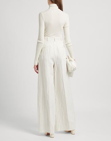 Woman Pants Ivory