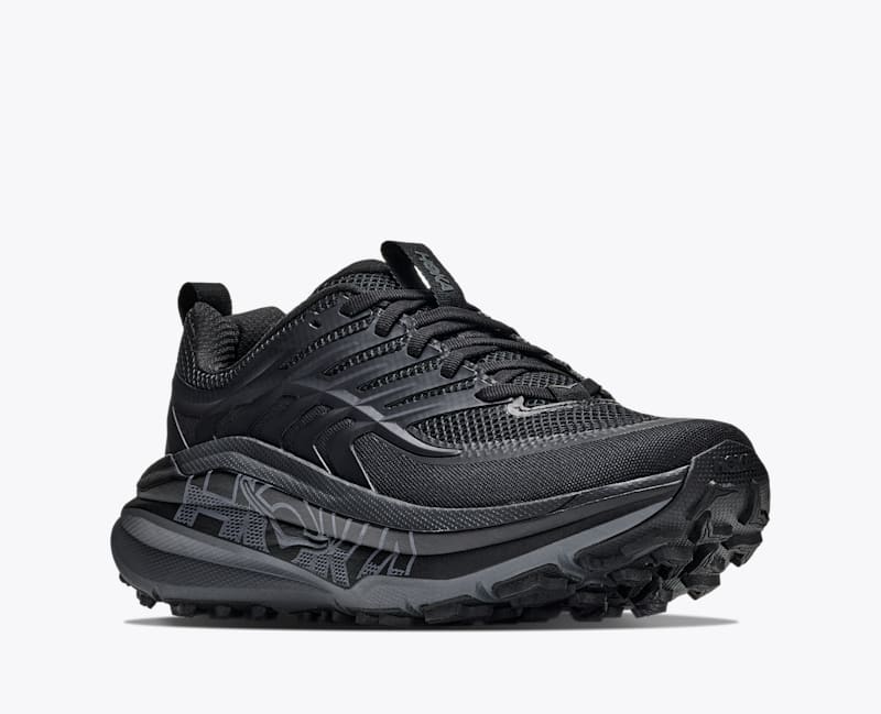 HOKA Women's Stinson 8 Shoes in Black/Outer Orbit