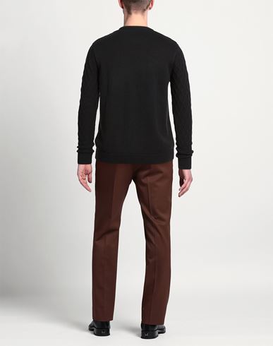 Man Sweater Black Size L Cotton, Polyester, Polyamide, Acrylic, Wool
