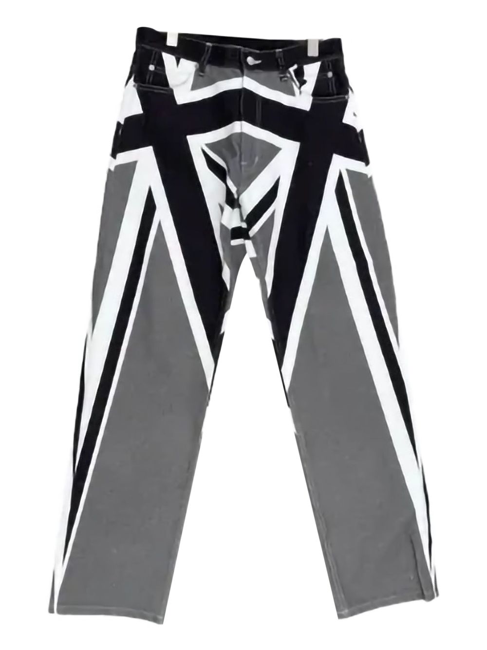 Takahiromiyashita The Soloist Union Jack "Multi" jeans - Black
