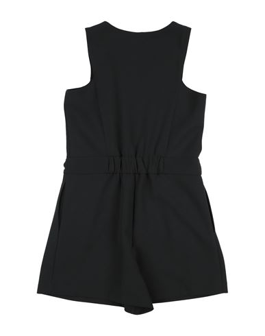 Kid Girl Playsuit Black Size 10 Polyester, Elastane