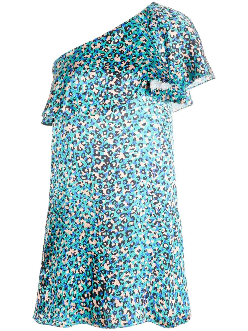 One-shoulder mini dress