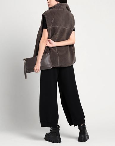 Woman Handbag Dark brown Size